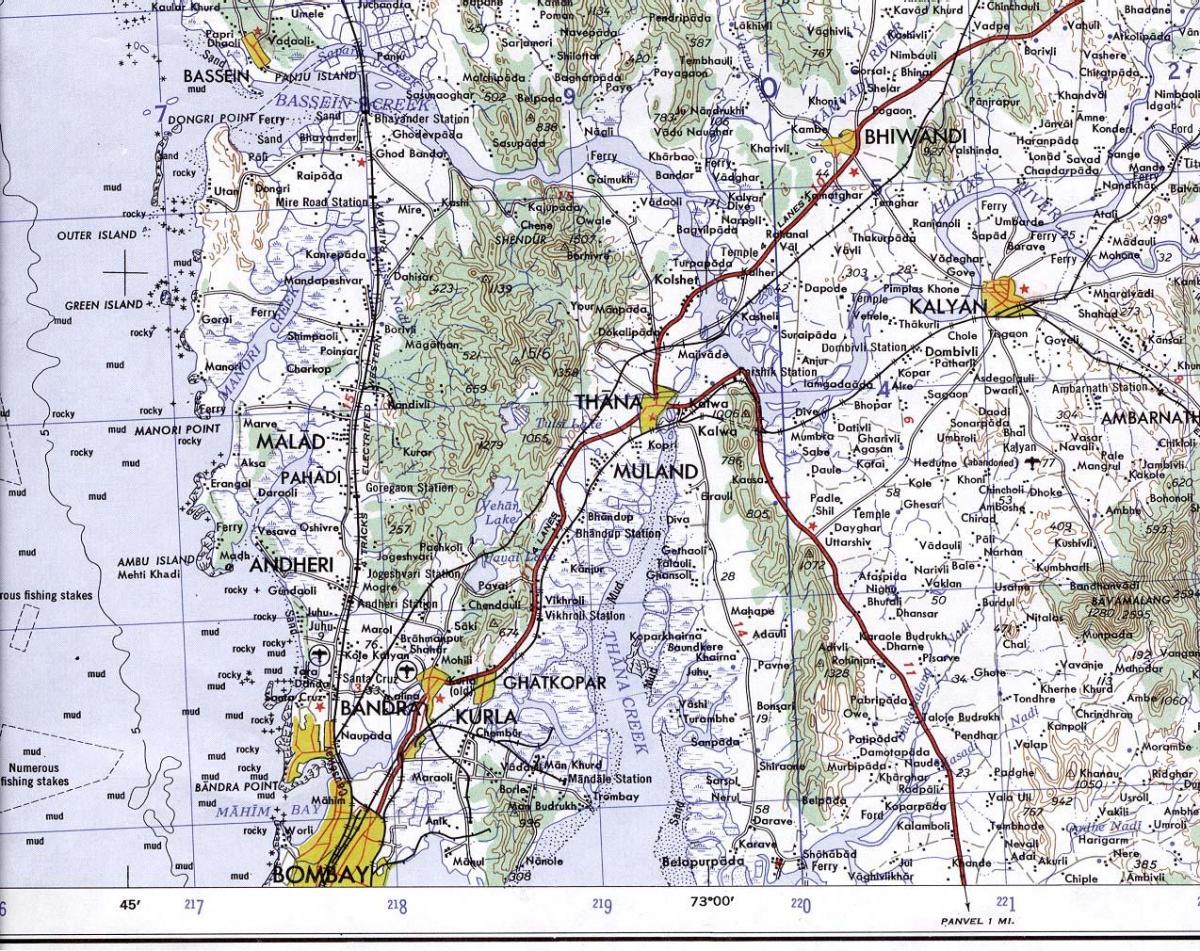 ムンバイKalyan地図