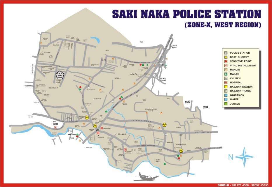 ムンバイヒランナンダニビジネスパーク-地図