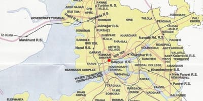 地図ナビムンバイ