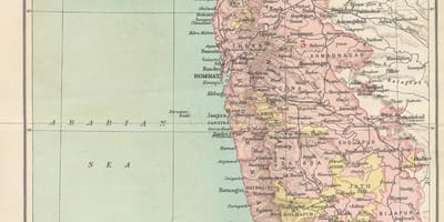 地図のボンベイ議長国