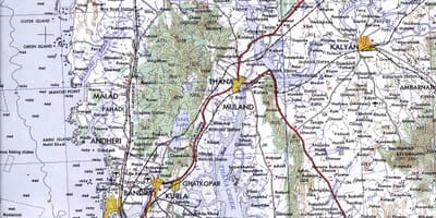 ムンバイKalyan地図