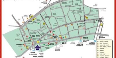 ムンバイMahim地図